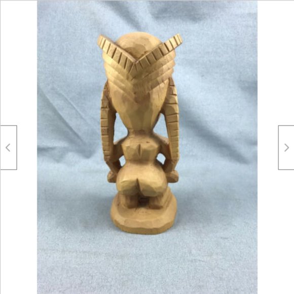Tiki of Love Resin Statue 7" Hawaii Idol Figure God - Picture 3 of 7